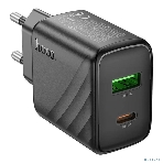 Сетевое зарядное устройство Hoco 30Вт, 3А, QC3.0/PD, 1хUSB, 1хType-C, CS23A, черный, коробка, фото9
