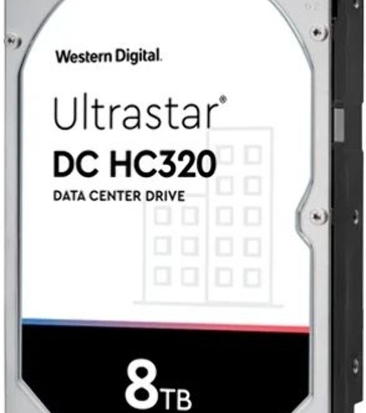 Жесткий диск Western Digital SAS 8TB 7200RPM 12GB/S 256MB DC HC320 0B36400 HGST