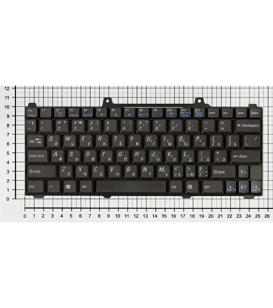 Клавиатура для ноутбука Dell Inspiron 700M 710M черная