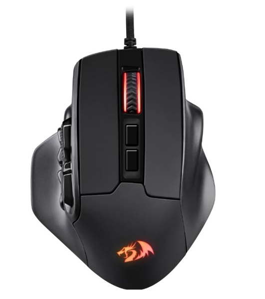 Мышь проводная REDRAGON Aatrox черный, 12400 dpi, USB, кнопки - 15