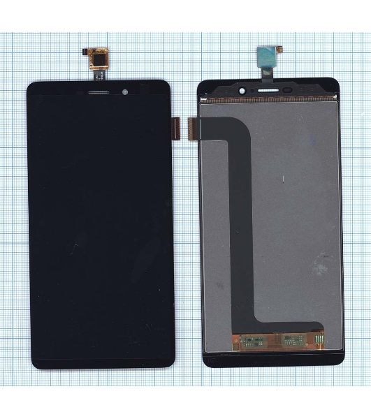 Дисплей для Micromax Canvas Mega E353 черный