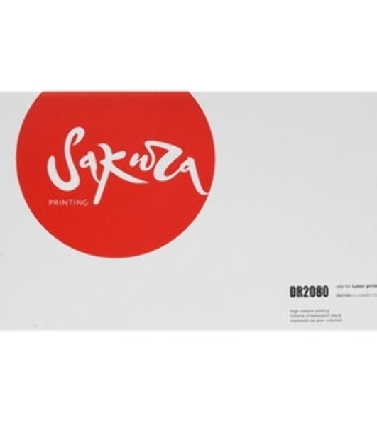 Фотобарабан Sakura DR2080 для Brother HL-2130 DCP-7055, 12000 к.