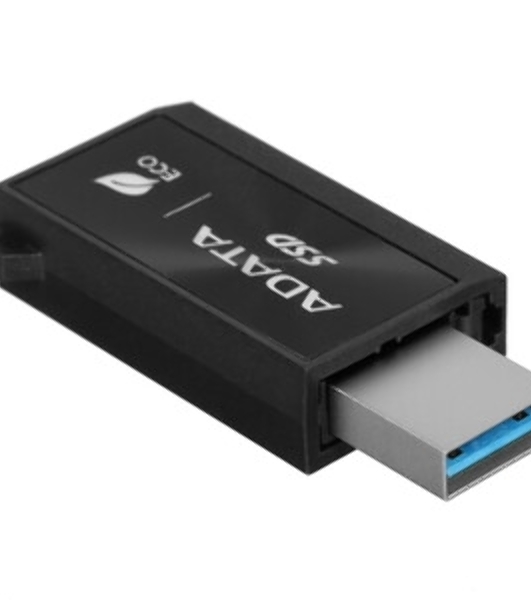 Внешний SSD ADATA SC730, 512 Gb, USB 3.2 Gen 2 Type-A/Type-C, R/W 600/600, черный
