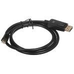Кабель GoPower miniDisplayPort (m)-DisplayPort (m) 1м ver.1.4 черный Premium Zip-Lock c подвесом (1/, фото3
