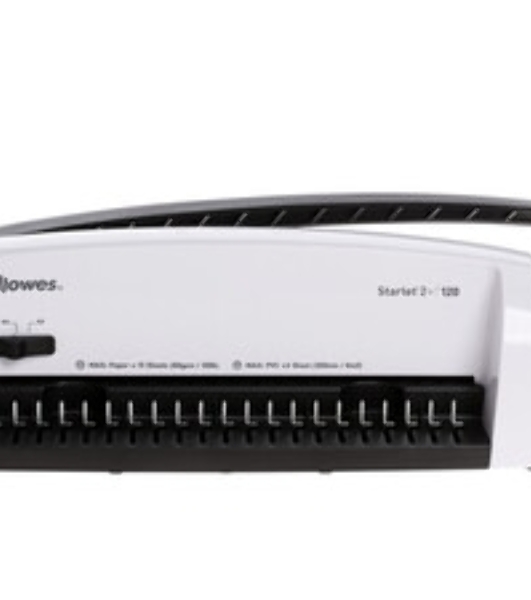 Переплетчик Fellowes Starlet 2+ (FS-52279) A4/перф.12л.сшив/макс.120л./пластик.пруж. (6-16мм)