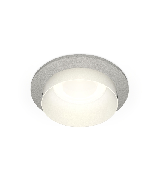 Комплект встраиваемого светильника Ambrella light XC6514020 SGR/SWH серый песок/белый песок MR16 GU5.3 (C6514, N6130)