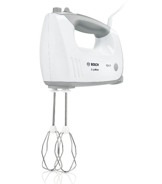 Миксер ручной Bosch MFQ36480 450Вт белый/серый