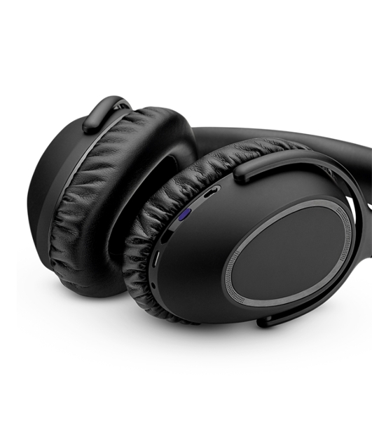 Беспроводные/проводные наушники EPOS/Sennheiser ADAPT 660 черный, полноразмерные, Bluetooth + USB, активное шумоподавление