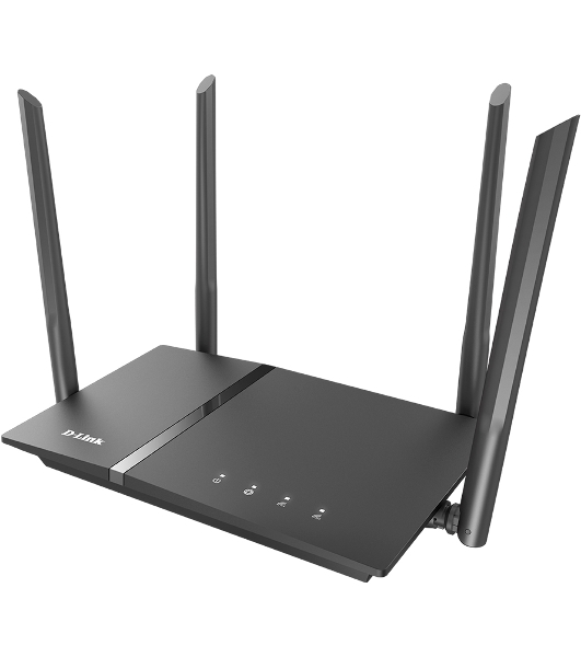 Роутер D-Link DIR-1260/RU/R1A, Wireless AC1200 2x2 MU-MIMO Dual-band Gigabit Router with 1 10/100/1000Base-T WAN port, 4 10/100/1000Base-T LAN ports and 1 USB port.802.11b/g/n/ac compatible, up to 300 Mbps