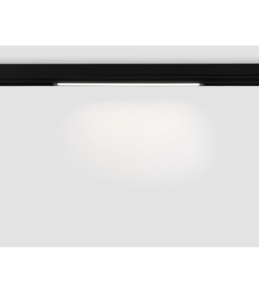 Светильник светодиодный трековый для шинопровода Magnetic Ambrella light GL1670 BK черный IP20 18W 4200K 220V 120° 452*25*42 (Без ПДУ)