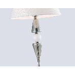 Светильник Ambrella light LH75265 SN/FR сатин никель/белый матовый E27 max 60W D360*1560, фото4