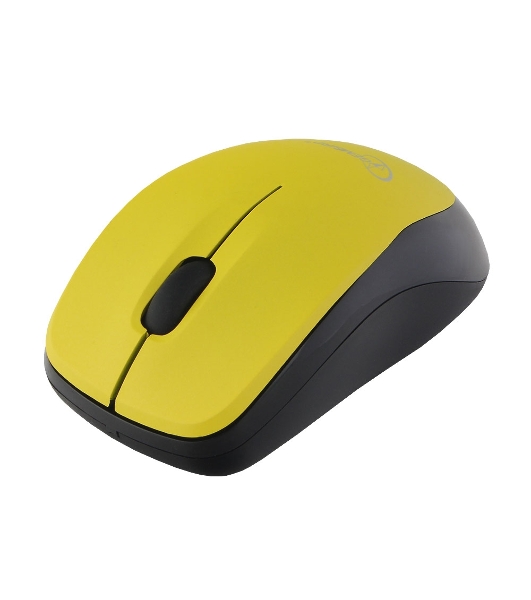 Мышь беспроводная Gembird MUSW-360-LM желтый, 1000 dpi, радиоканал, USB, кнопки - 3
