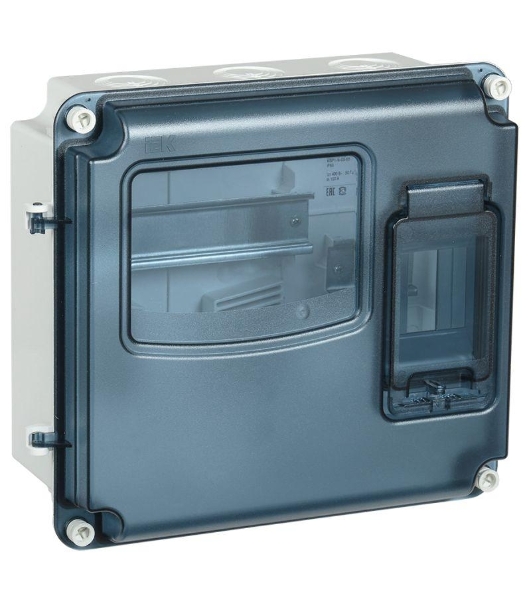Корпус пластиковый ЩУРн-П 1/3 IP66 PC LIGHT IEK MSP1-N-03-66-L