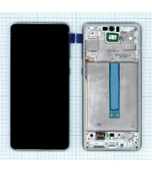 Дисплей для Samsung Galaxy A73 SM-A736B Light Green с рамкой