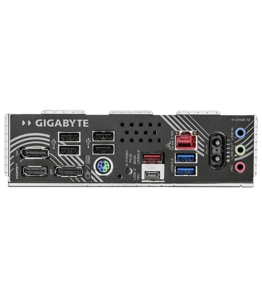 Материнская плата Gigabyte B850M EAGLE WIFI6E, AM5, AMD B850, 4xDDR5, 4xSATA, 2xM.2, 1xPCIe 5.0 x16, 1xPCIe 3.0 x16, 1xHDMI, 2xDP, 1x2.5Gb LAN, Wi-Fi 6E, Bluetooth 5.3, 1xUSB-C 10Gbps, 2xUSB-A 10Gbps, 2xUSB-A 5Gbps, 4xUSB-A 2.0, 1xPS/2, 3x3.5 мм, 7.1, mATX