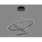 Светильник Ambrella light FA4361/3 BK черный 145W 3000K/4200K/6400K D770*800 (ПДУ РАДИО 2.4G), фото 1