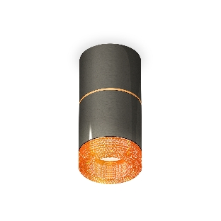 Светильник Ambrella Light XS7403082 DCH/CF черный хром/кофе MR16 GU5.3 (C7403, A2072, C7403, N7195)
