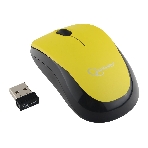 Мышь беспроводная Gembird MUSW-360-LM желтый, 1000 dpi, радиоканал, USB, кнопки - 3, фото3