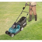 Газонокосилка аккумуляторная Makita DLM382PM2, 18 В, 4 Ач, фото9