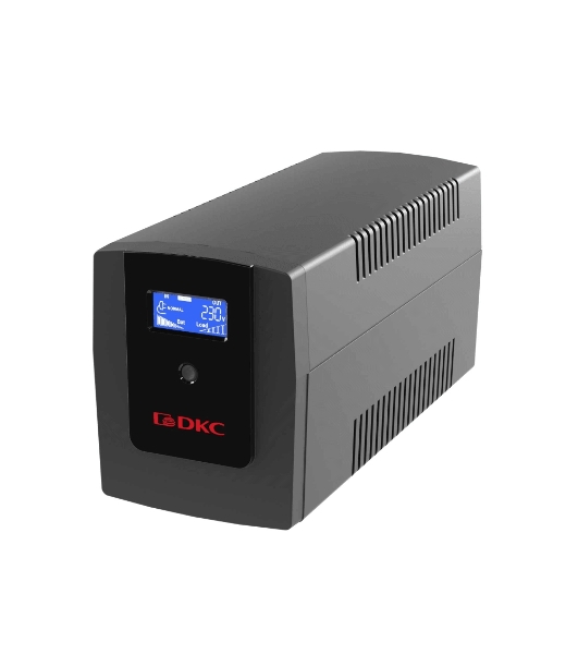 Источник бесперебойного питания ИБП Info LCD 1500В.А IEC C13 (4) USB + RJ45 DKC INFOLCD1500I