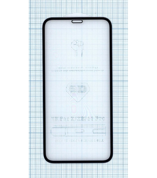 Защитное стекло 6D для Apple iPhone 11 Pro черный