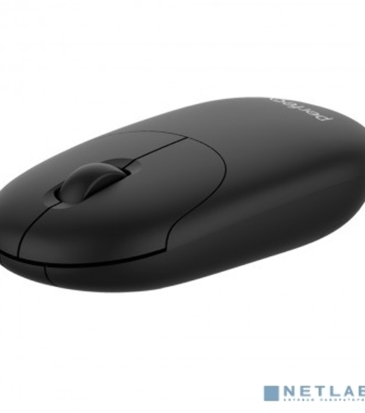 Мышь беспроводная Perfeo SLIM черный, 1200 dpi, радиоканал, USB, кнопки - 3