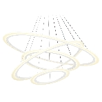 Светильник Ambrella light FA4363/4 WH белый 235W 3000K/4200K/6400K D1000*870 (ПДУ РАДИО 2.4G), фото6