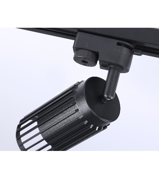 Трековый однофазный светильник Ambrella light GL5158 BK черный GU10 D60*120