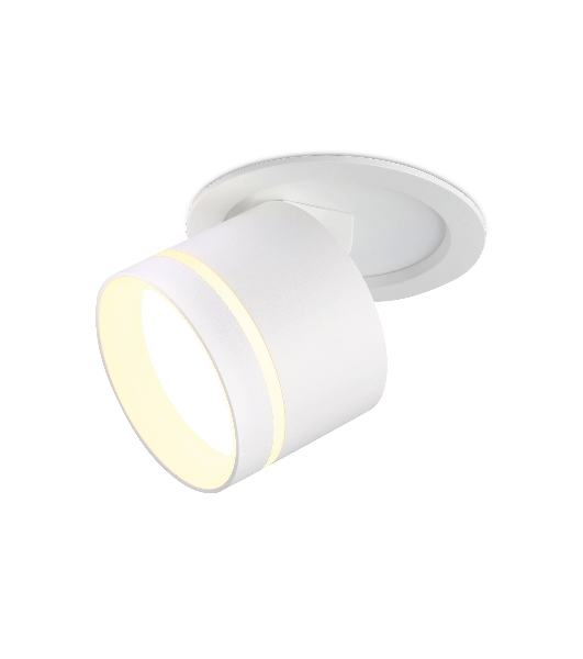 Светильник Ambrella light TA1431 SWH/FR белый песок/белый матовый GX53 D85*95