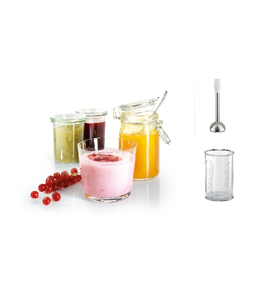 Миксер ручной Bosch MFQ36480 450Вт белый/серый