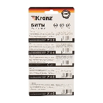 Бита Kranz PH 1x50 ммдля шуруповерта сталь S2 5 шт. (лента), фото4