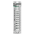 Набор торцевых головок, 1/2', 12-ти гр., CrV, 10 шт., 10-22мм Stels, фото 1