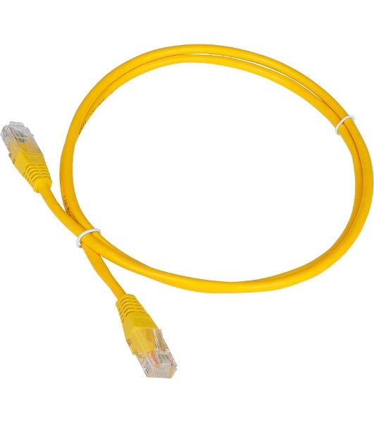Патч-корд LANMASTER TWT-45-45-0.3-YL UTP RJ-45 вил.-вилка RJ-45 cat.5e 0.3м желтый ПВХ (уп.:1шт)