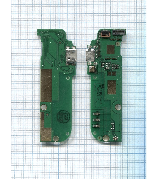 Плата разъема питания с микрофоном для HTC Desire 616 Dual