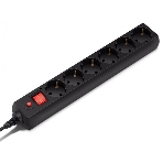 Сетевой фильтр Buro 300MDP-5-B 5м (3 розетки) черный (коробка), фото3