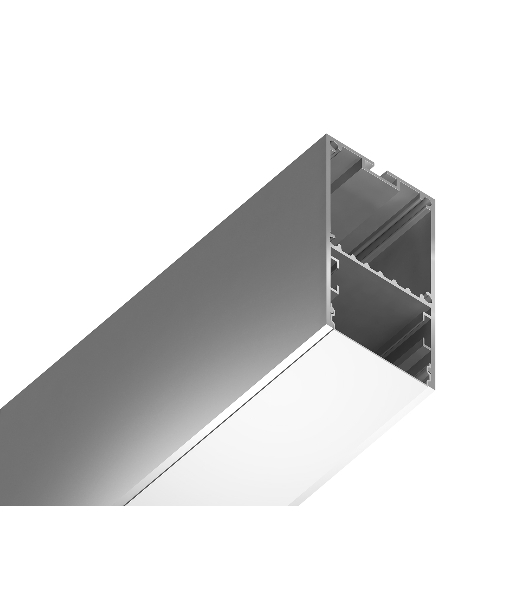 Алюминиевый профиль Ambrella light GP3000AL серебро 2000*35*67