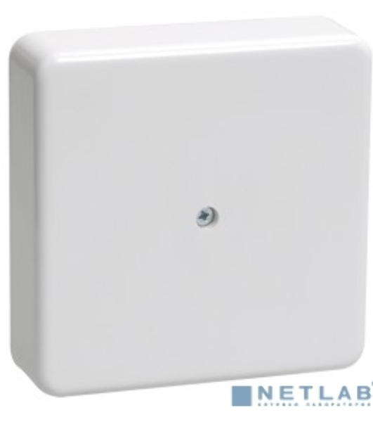 Коробка КМ41212-01 распаячная IEK UKO10-075-075-020-K01 для о/п 75х75х20 мм белая (6 клемм 6мм2)
