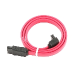 Кабель интерфейсный SATA Cablexpert CC-SATADATA90-N, Sata3 7pin/7pin угловой, медн.проводник, 50 см, пакет, фото2