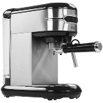 Кофеварка рожковая BQ CM3001 сталь-черный, исп. кофе - молотый, 1 л, 1450 Вт, 15 бар, фото6