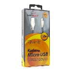 Кабель USB2.0 Cablexpert CC-G-mUSB01Bk-1.8M, AM/microB, серия Gold, длина 1.8м, черный, блистер, фото2