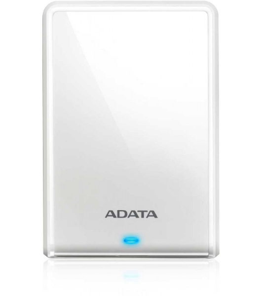 Внешний HDD 2.5' ADATA HV620S, 1TB, USB 3.2 Gen 1 Type-A, 5400 rpm, белый