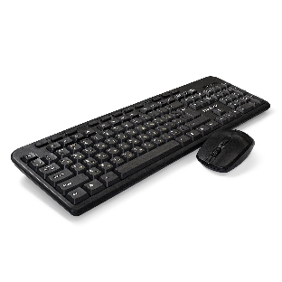 Комплект клавиатура+мышь ExeGate Professional Standard Combo MK240 беспроводной, USB, 1200 DPI, чёрный