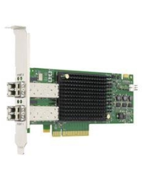 Сетевой адаптер Emulex Broadcom/LSI LPe31002-M6 Gen 6 (16GFC), 2-port, 16Gb/s, PCIe Gen3, Upgradable to 32GFC