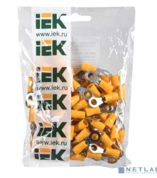 Наконечник НКИ 5.5-6 (кольцо 4-6) (уп. 100 шт) IEK UNL20-006-6-6