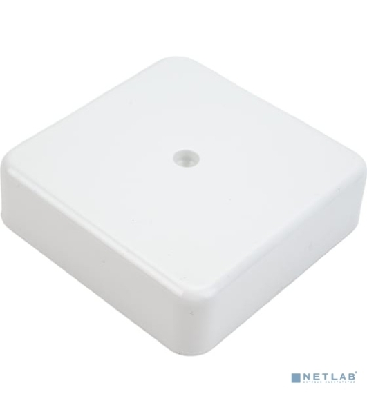 Коробка КМ41212-01 распаячная IEK UKO10-075-075-020-K01 для о/п 75х75х20 мм белая (6 клемм 6мм2)