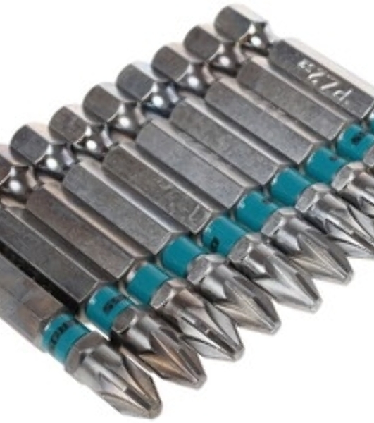 Бита Gross PZ2х50 мм, сталь S2, шестигр., отрывн., 10 шт.