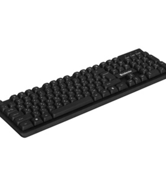 Комплект клавиатура+мышь Defender Milan C-992 беспроводной, USB, 1000 DPI, чёрный