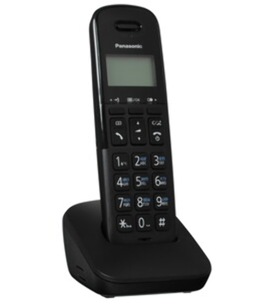 Телефон беспроводной (DECT) Panasonic KX-TGb610RUB черный АОН
