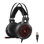Гарнитура A4Tech Bloody G530 чёрный/серый, проводная, подсветка, фото15