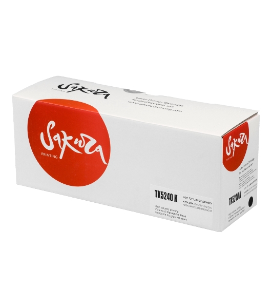Картридж лазерный Sakura TK5240K для Kyocera Mita ECOSYS p5026cdn/p5026cdw/m5526cdn/m5526cdw, черный, 4 000к.